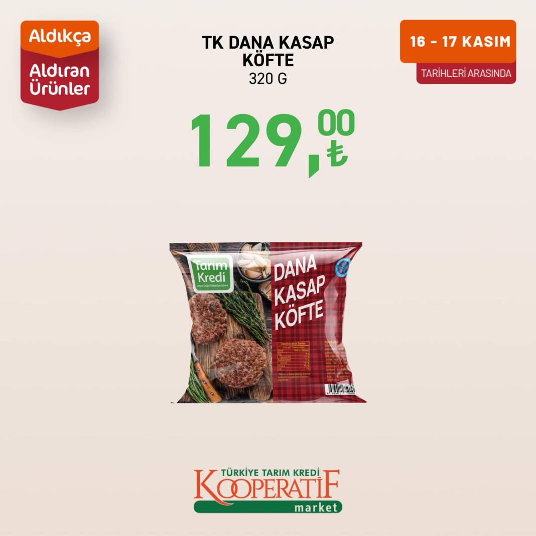 Tarım Kredi Market yine dev indirimle vatandaşın karşısına çıktı 38